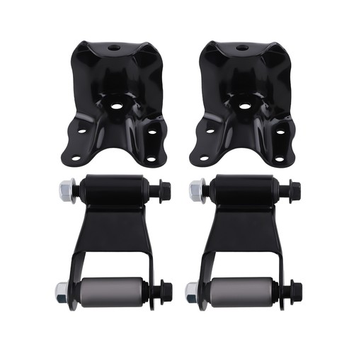 Rear Leaf Spring Shackle Bracket Hanger Set for Ford F150 F250 E0TZ-5776-A - Picture 3 of 11