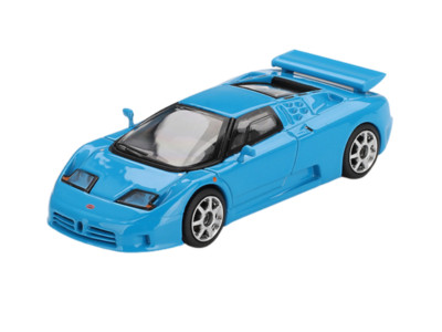Bugatti EB110 Super Sport   Blue Diecast 1:64 Scale Model - TSM MGT00890