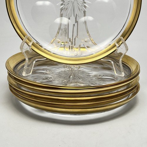 Josair Kaiserin Gold Salatteller Tafelschnitte Deutschland 8 Zoll 6-teiliges Set - Bild 3 von 8