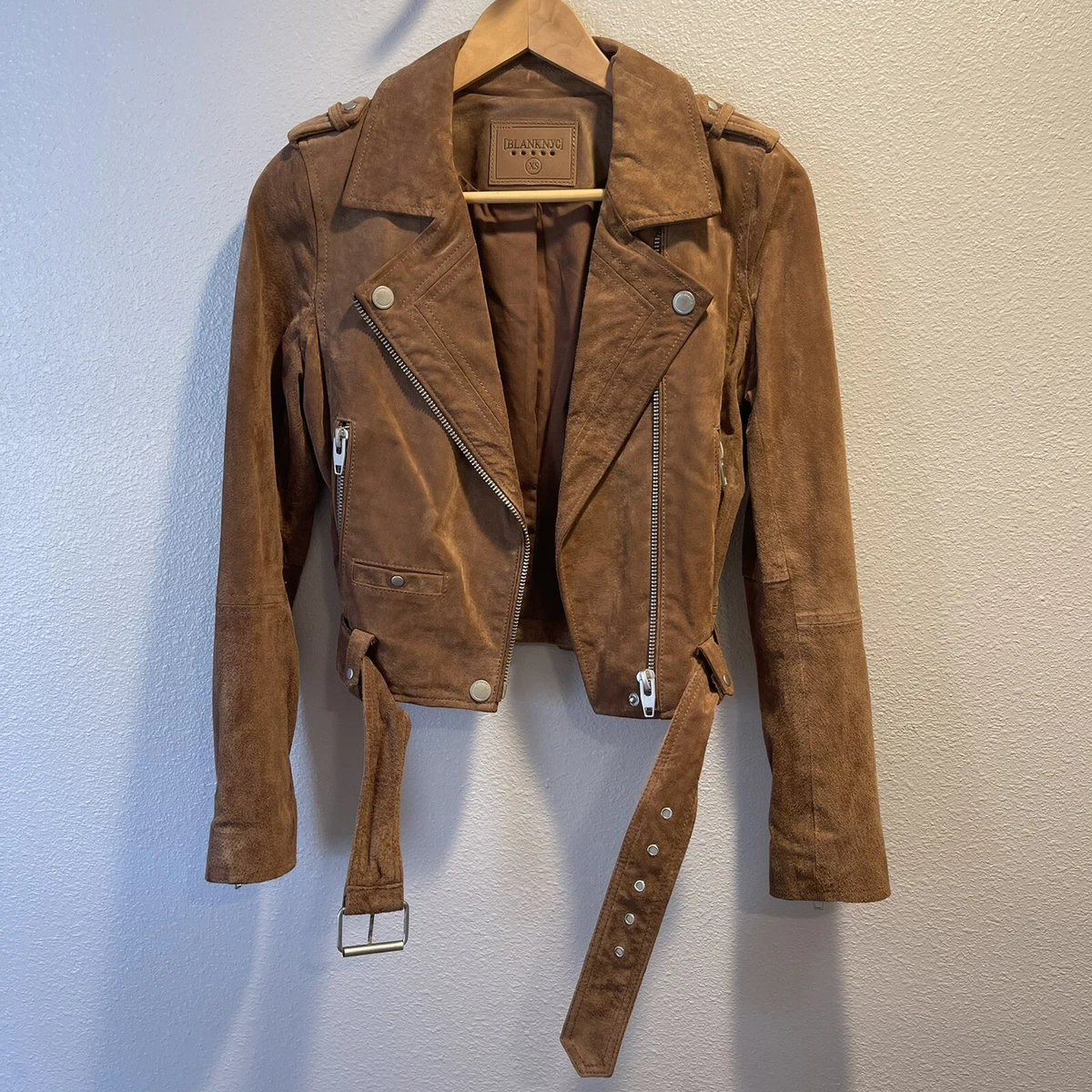 Blank nyc coffee 2025 bean suede jacket