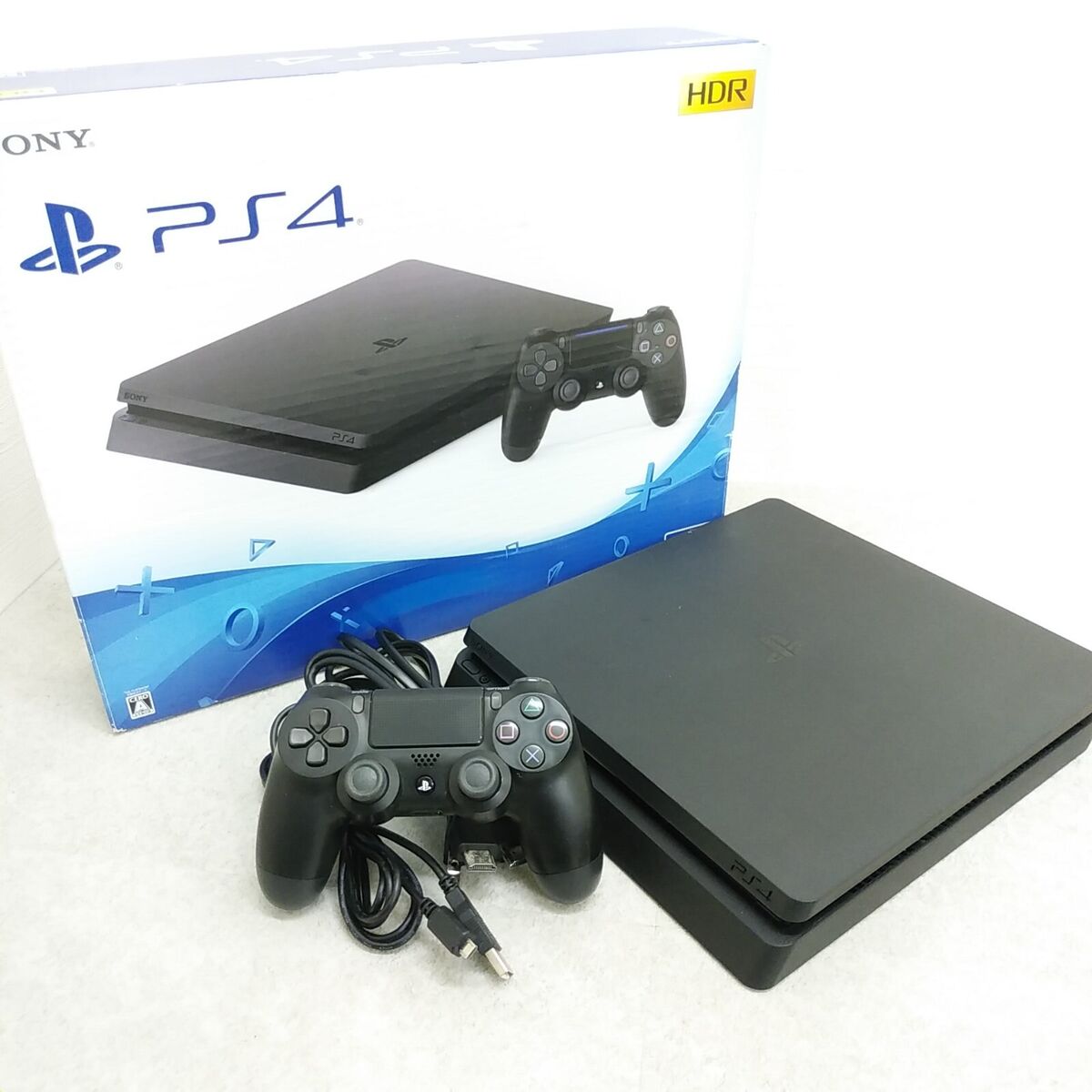 Sony PS4 PlayStation 4 500GB Jet Black CUH-2100AB01 Japana Console