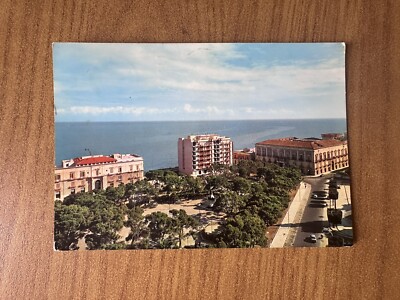Postkarte Molfetta Piazza Garibaldi Villa Kommunal Reiste Bh