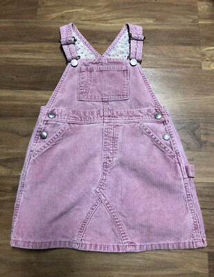 Vintage 90s Levi’s Toddler Girl Pink Corduroy Overall Jumper Dress 3T Hong  Kong