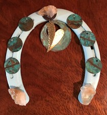 Small Horseshoe Decor, Bling, Handcrafted