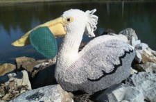 Pelican 3-D Rug Hooking Paper Pattern - Prairie Road Designs