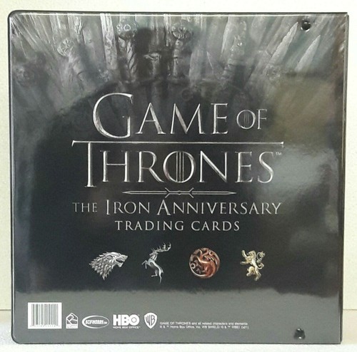 Game Of Thrones The Iron Anniversary Series 1 - Official Binder/Album & P2 Promo - Picture 3 of 6