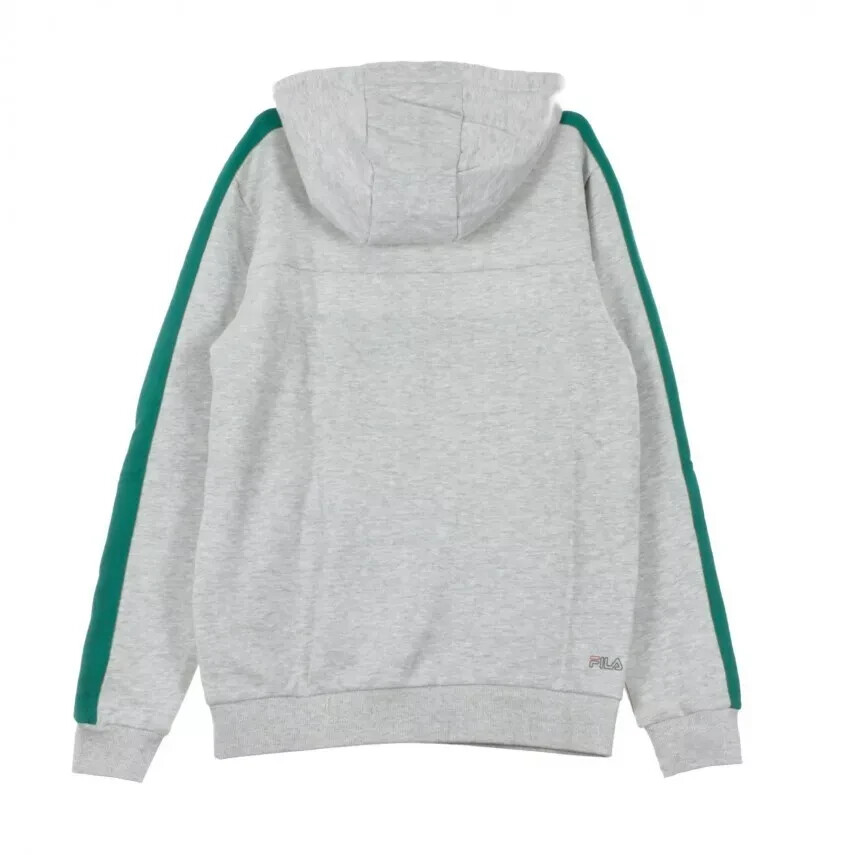 Felpa con cappuccio FILA da uomo grigia leggera con cappuccio top piccola nuova con etichette