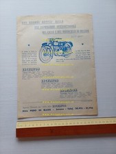 Excelsior Talisman Twin 250 1952 Original Italian Leaflet