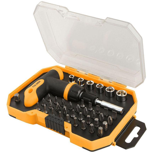 Set Cacciavite a T 41pz Tutto-in-Uno: Bussole, Inserti e Valigetta