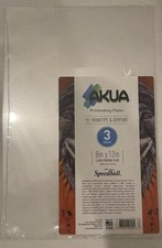 AKUA Printmaking 3 Pack Clear Plate 5  x 7  NEW
