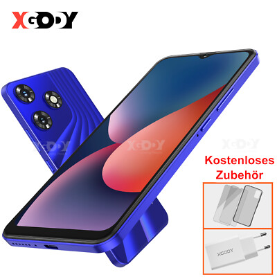 2025 Neu Smartphone 6,6 Zoll Android Handy 16GB ROM Ohne Vertrage 2*SIM 4Core 4G