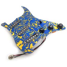 Prewired Loaded Pickguard with SSS Single Coil Pickups for Fender Strat Guitar