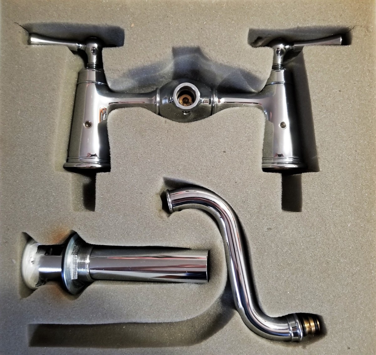 NEW Jado Wall Mounted Faucet - Kitchen Bathroom - Polished Chrome