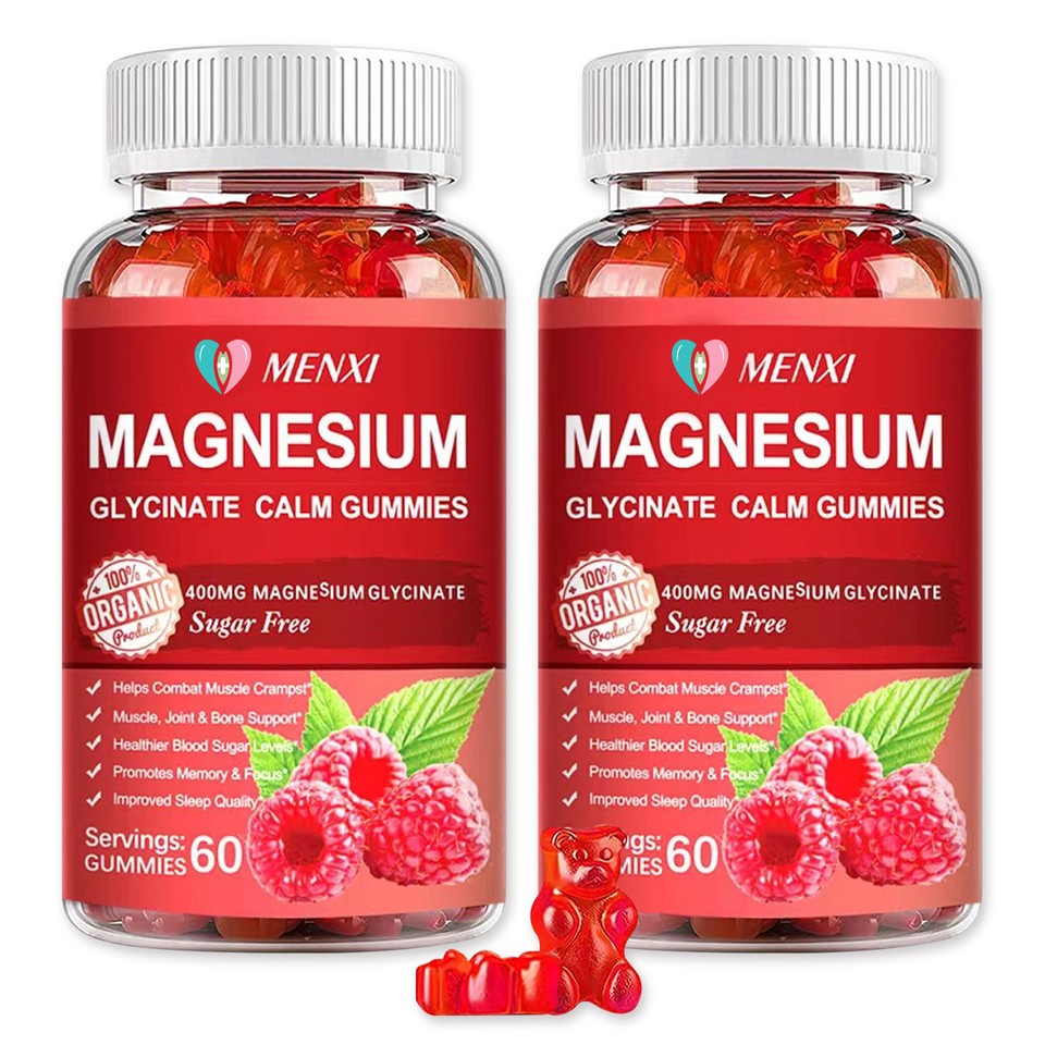 Magnesium Glycinate Gummies Relieve mental stress and muscle soreness