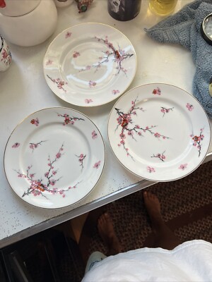 Vintage Plates Normandie Le Grand Depot Model Exclusive Limoges France 8.5   3