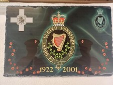 Ruc Slate Ulster Loyal Royal Ulster Constabulary 
