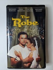 The Robe Movie VHS VCR Video Tape  Richard Burton Clamshell Case