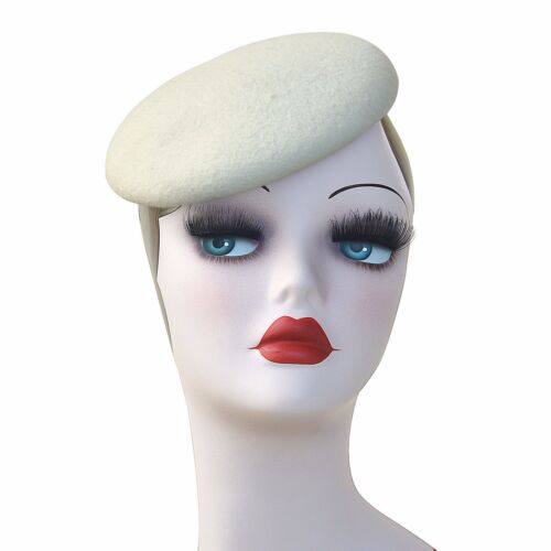 Cappello donna Circle 100% feltro lana portapillole base fascinatore artigianato A227 - Foto 8 di 53