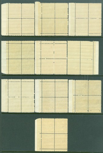 EDW1949SELL : USA 1938 Sc #803 831 Collection of 22 Diff. VF MNH P/Bs. Cat - Picture 4 of 4