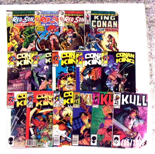 KULL CONQUEROR 1971#1 TO 29 23 BKS, PLUS 3 RED SONJA 1976,+ CONAN KING 38 BOOKS - Picture 3 of 3