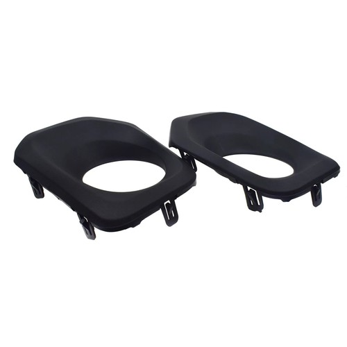 High Quality Pair Bumper Fog Light Cover Bezel Left & Right Side For Toyota - Picture 3 of 9