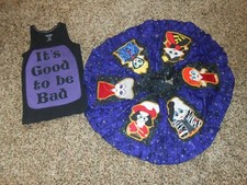 Custom Boutique Resell DISNEY Halloween Girls VILLAINS Applique 6 7 8