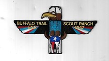 Buffalo Trail Scout Ranch Est. 1947 BLK Bdr. [CA-364]