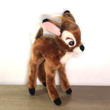 Disney Bambi Plush Stuffed Animal Toy Vintage Disnneyland Walt Disney World 13"