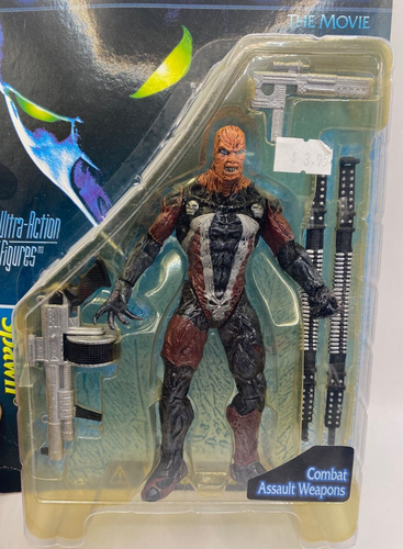 MCFARLANE 1997 SPAWN THE MOVIE ULTRA ACTION FIGURES BURNT & SPAWN / LOF 2 - Picture 2 of 4