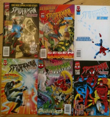 Marvel Comics Spiderman Die Spinne # 16+17+18+20+23+24