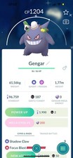 Shiny Gengar wearing a Tricks Treats costume hat - TRADE - Read Description