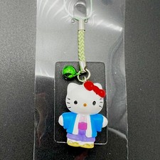 Hello Kitty Sanrio Strap  Japanese From Japan 1.25 in Charm with Lanyard