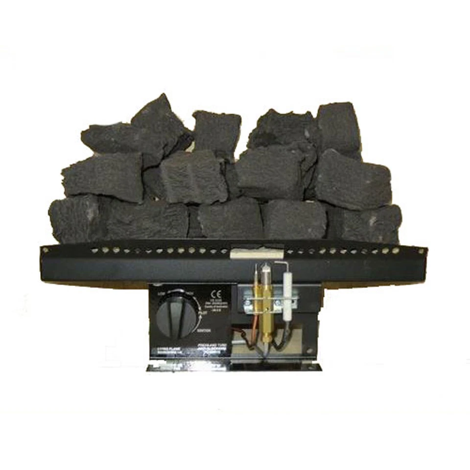 Inset Gas Fire COAL Tray Basket 16" Inch Living Flame Effect TAPERED Choice of 3 - Image 3 of 4