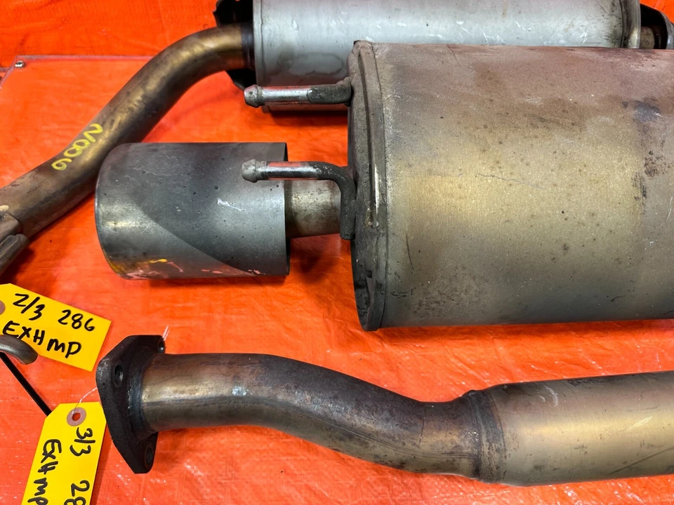 06-11 HONDA CIVIC CUPÉ 2D - SI - ESCAPE DE FÁBRICA MUDDLER TUBO MEDIO RESONADOR OEM Foto 2 de 4