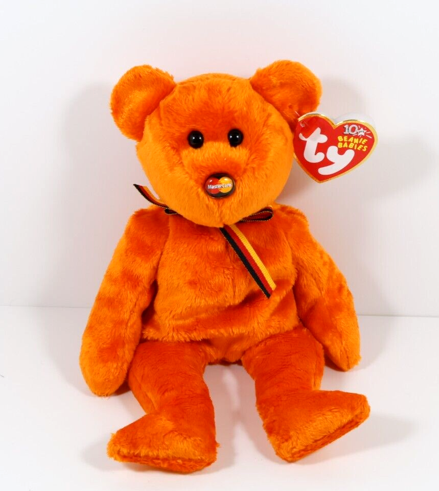 Ty MC III Bear / B.D. July, 13 2003 / Beanie Babies 8.5in | eBay