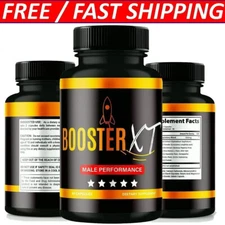 Booster XT Male Capsules to Boost T-Levels for Enhanced Intimate Drive 60ct