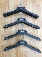 10 X DESIGNER MARC DARCY LOGO STRONG COAT TOPS HANGERS IN BLACK