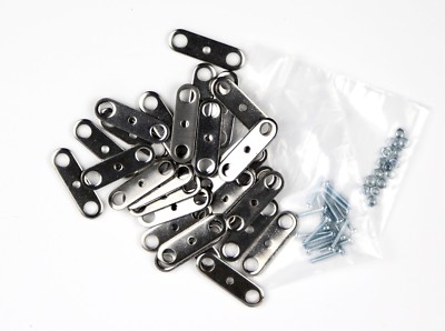 (30er-Pack) Stop Motion Puppe Anker Gelenkplatten mit 15 x Muttern und Schrauben