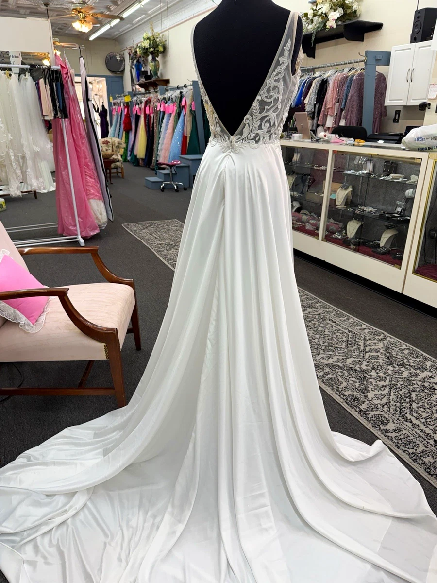 a line wedding dress ebay A-Line Wedding Dresses for sale