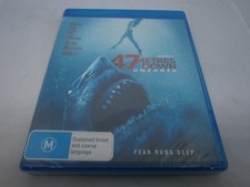 47 Metres Down Uncaged (Blu-ray, 2017) Region B, Brand New & Sealed - Free Post!