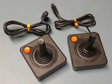 One Pair (2) Atari 2600 CX-40 "Vader" Joysticks - Clean, Tested, And Working