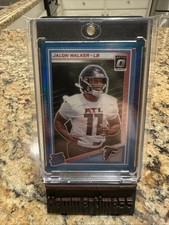 2025 Panini Donruss Optic - Rated Rookie Jalon Walker #290 Aqua Prizm /349 (RC)