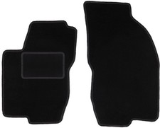 Fußmatten Automatten Vorne Velours Schwarz für Alfa Romeo 156 2000-2006