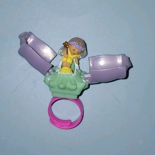 Anillo de hadas vintage de pétalos de tulipán de bolsillo Polly - Imagen 1 de 4