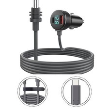 Sleek Black Vehicle Adapter Cable Compatible with For Starlink for MINI