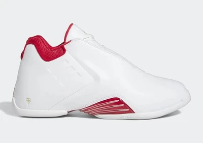 adidas T-Mac 3 Restomod White Better Scarlet Sneaker Schuhe 46 US 11.5 FZ6212 - Bild 1 von 4