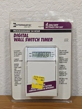 Intermatic Programmable 24 Hour Digital Wall Switch Timer Model SS5C NEW OPENED