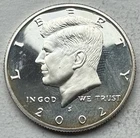 2002-S Kennedy Half Dollar Proof 90% Silver-INV#8855