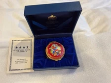2002 Halcyon Days Enamel Box – Complete with Original Packaging – Excellent Cond
