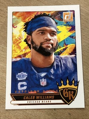 2025 Panini Donruss - Caleb Williams Gridiron Kings #GK-CWS CHICAGO BEARS